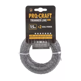 Struna žací (s výztuhou) (2.7mm) (15m) spirála SP/J-2.7/15