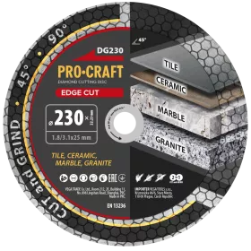 Diamantový kotouč Edge Cut DG230