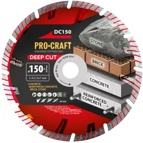 Diamantový řezný kotouč Deep Cut DC150