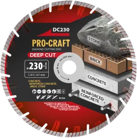Diamantový řezný kotouč Deep Cut DC230