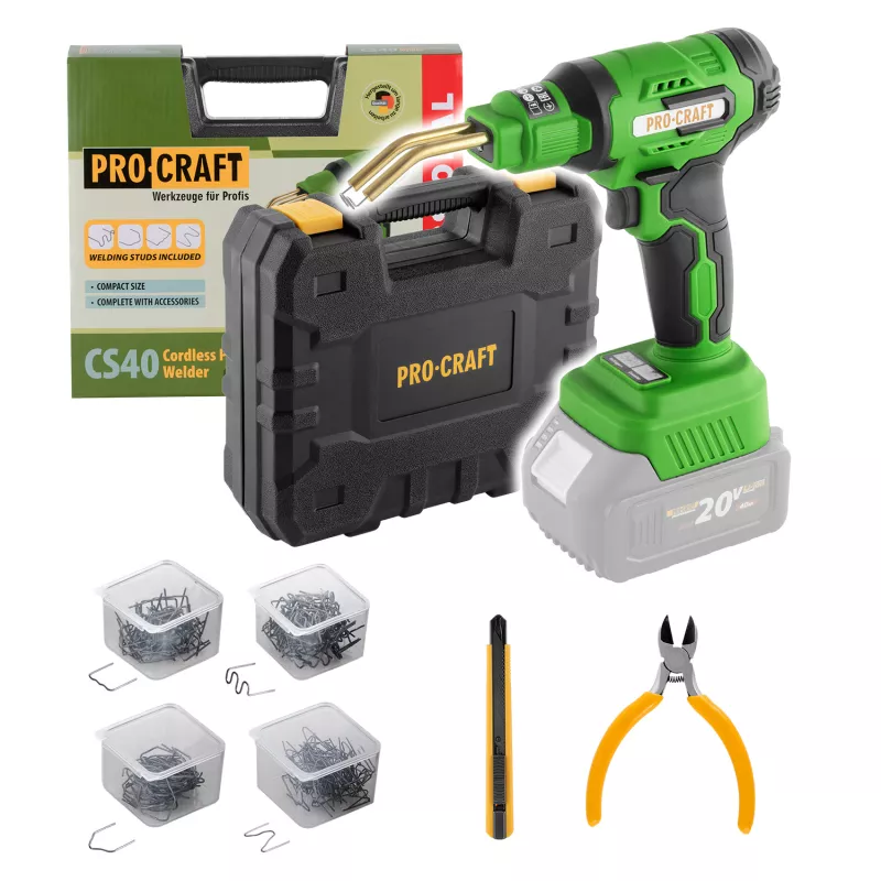 Aku svářečka pro plasty CS40bb (bez baterie a nabíječky) | CS40-BB Procraft
