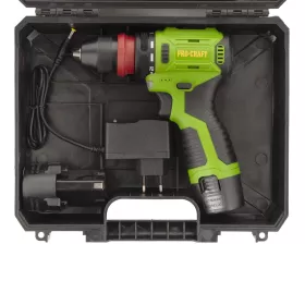 Aku vrtací šroubovák PA12Pro DFR-2b-c se sadou bitů BS-32 | SPA12ProDFR-2b-c/BS-32 Procraft