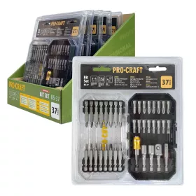 Aku vrtací šroubovák PA18LiH se sadou bitů BS-37 | SPA18LiH-1B-C/BS-37 Procraft Aku vrtací šroubovák PA18LiH se sadou bitů BS-37 | SPA18LiH-1B-C/BS-37 Procraft