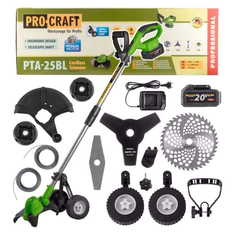 Aku vyžínač PTA-25BL-1B Procraft