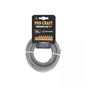 Struna žací (2.7mm) (s výztuhou) (15m) ozubená KD/J-2.7/15