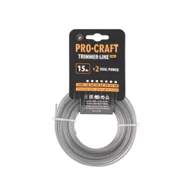Struna žací (s výztuhou) (2.7mm) (15m) hvězda ZI/J-2.7/15