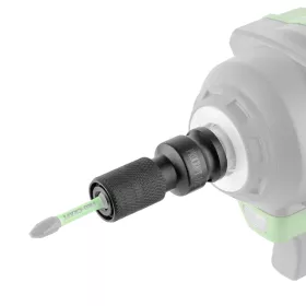 Adaptér (redukce) z 1/2" čtyřhran na bity 1/4" pro rázové utahováky | Adapter 1/2" for impact wrench Procraft