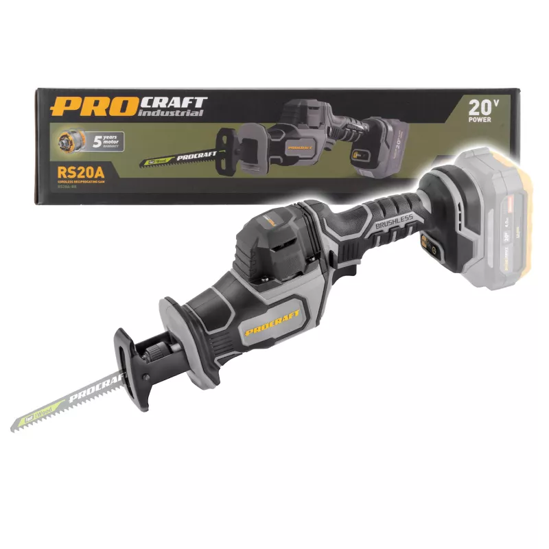 Aku pila ocaska Industrial RS20Abb (bez baterie a nabíječky) Procraft industrial