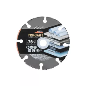 Řezný, karbidový kotouč WC76 Procraft Řezný, karbidový kotouč WC76 Procraft