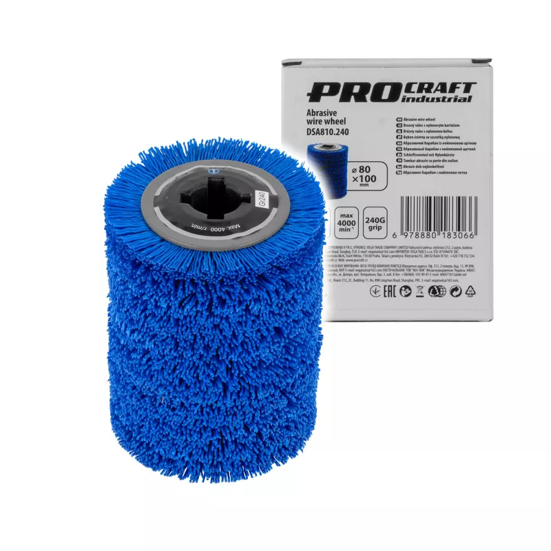 Brusný nylonový válec DSA810.240 Procraft