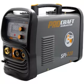 Sada svářecí poloautomatický invertor SPI-320 s úhlovou bruskou PW2450 + drát FW81 + kukla + magnet | SSPI-320/PW2450/SPH90 Procraft