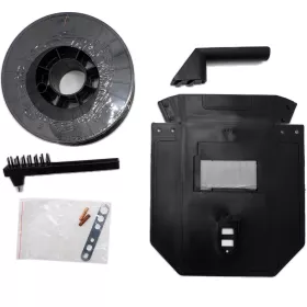 Sada svářecí poloautomatický invertor SPI-320 s úhlovou bruskou PW2450 + drát FW81 + kukla + magnet | SSPI-320/PW2450/SPH90 Procraft