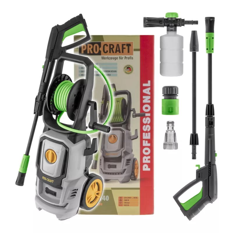 Vysokotlaký čistič CW1.8/140, 140bar Procraft