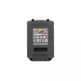 Baterie akumulátorová 20V Li-ion, 2000mAh USB Type C 20/2C Procraft Baterie akumulátorová 20V Li-ion, 2000mAh USB Type C 20/2C Procraft