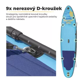 Paddleboard SET Travel SUP350 Procraft