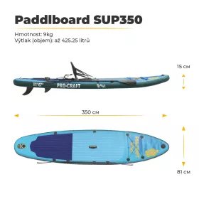 Paddleboard SET Travel SUP350 Procraft