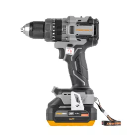 Sada aku šroubovák s příklepem CD20B-1b-c, aku úhlová bruska AG125Cbb a brašna BG400 | SCD20B-1b-c/BG400/AG125Cbb Procraft industrial