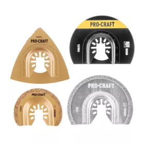 Sada nástavců pro multifunkční oscilační brusku MB8 Procraft Sada nástavců pro multifunkční oscilační brusku MB8 Procraft