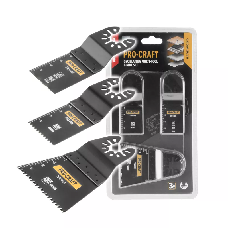 Sada nástavců pro multifunkční oscilační brusku MB3 Procraft