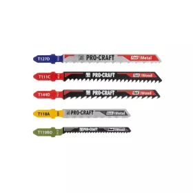 Sada pilových listů do přímočaré pily JB5 Procraft Sada pilových listů do přímočaré pily JB5 Procraft