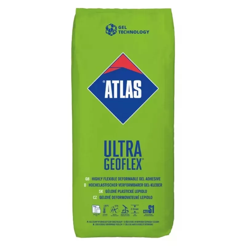 Lepidlo gelové Atlas Ultra Geoflex flexibilní 2-15 mm C2TE S1 25 kg