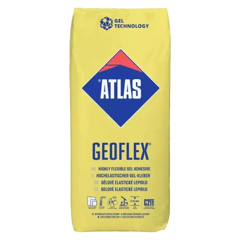 Lepidlo gelové Atlas Geoflex 2-15 mm C2TE 25 kg
