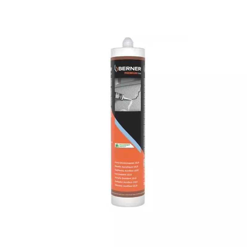 Akrylový tmel 12,5 Premium 310 ml bílý Berner