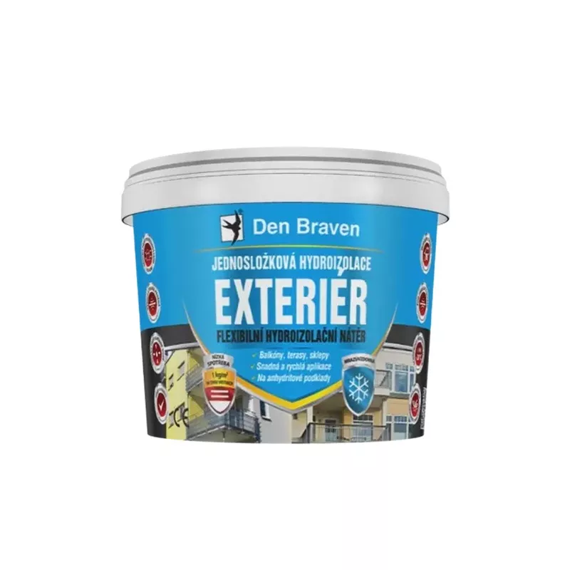 Den Braven Jednosložková hydroizolace EXTERIÉR 2,5 kg