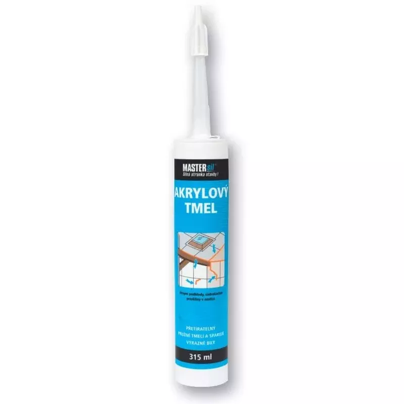 Mastersil Akrylátový tmel bílý 315 ml