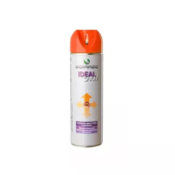 Soppec Sprej fluorescenční IDEAL 12M oranžový 500ml