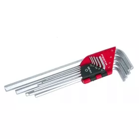 Sada L klíčů inbus FESTA CrV prodloužené 1.5-10mm 9ks 18490