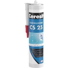 CERESIT CS 25 SANITARY 280 ml | šedá, bílá, transparent, jasmín, antracit, bahama, caramel, manhattan, grafit, brown, cement grey, coal, chocolate, natura, silver, toffi