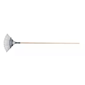 Hrábě kovové lamelové 45cm s násadou 160cm 61130