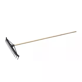 Hrábě plastové 58cm 16z s násadou 160cm 61141