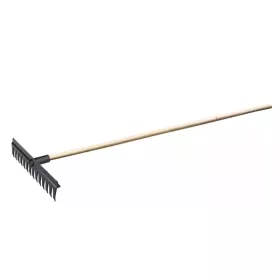 Hrábě plastové 41cm 14z s násadou 160cm 61142