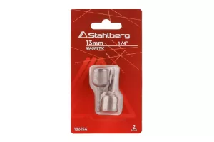 Adaptér STAHLBERG 1/4" 6hran 13mm (2 ks)