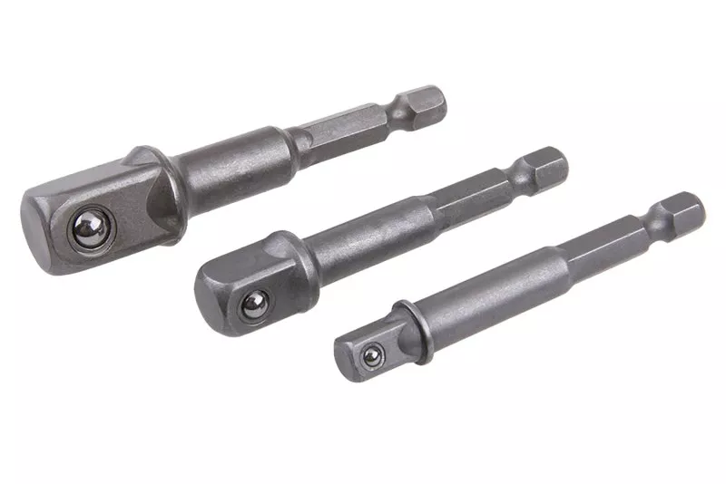 Sada adaptérů do vrtačky 1/4", 3/8", 1/2"