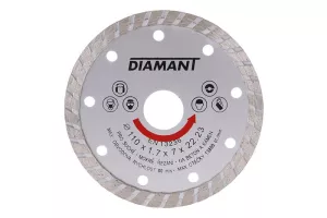 Kotouč diamantový DIAMANT 110x1.7x22.2mm TURBO 21130