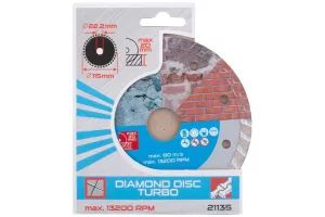 Kotouč diamantový DIAMANT 115x1.8x22.2mm TURBO 21130