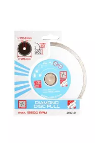 Kotouč diamantový DIAMANT 125x1.9x22.2mm plný 21012