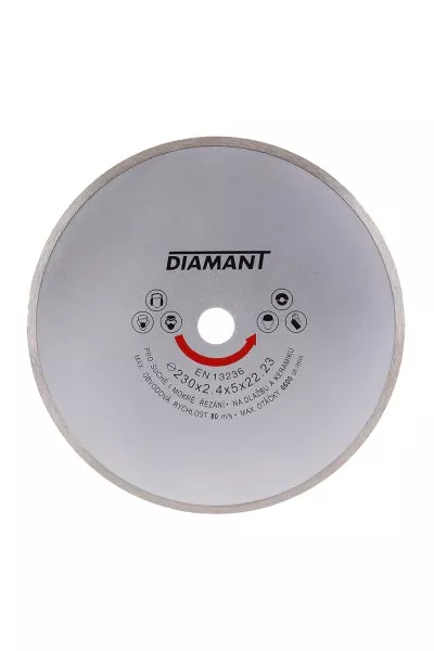 Kotouč diamantový DIAMANT 230x2.4x22.2mm plný 21023