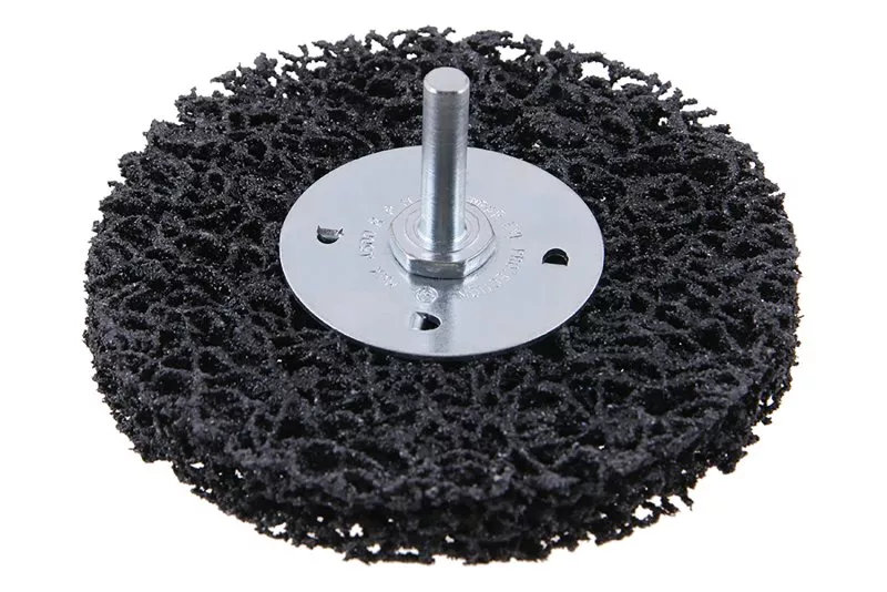 Kartáč rotační radiální nylon 100mm stopka 22090 LEVIOR