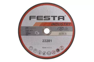 Kotouč řezný FESTA INDUSTRY na kov 230x2.5x22.2mm 22281