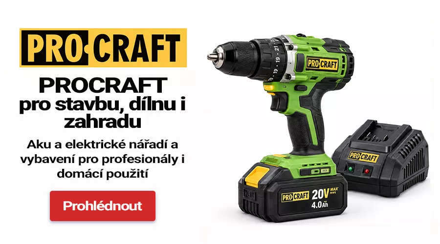 PROCRAFT pro stavbu, dílnu i zahradu